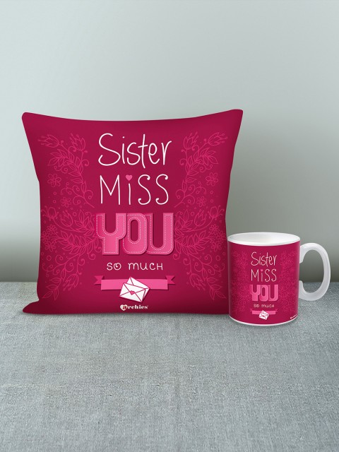 

Archies Pink Rakhi Combo Gift Set