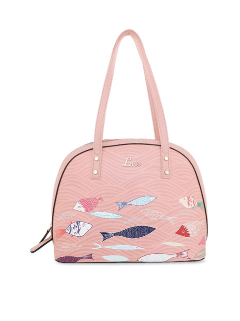 

Lavie Women Pink Printed Shoulder Bag