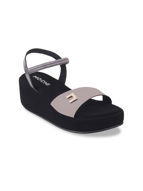 

Mochi Girls Grey Solid Heels