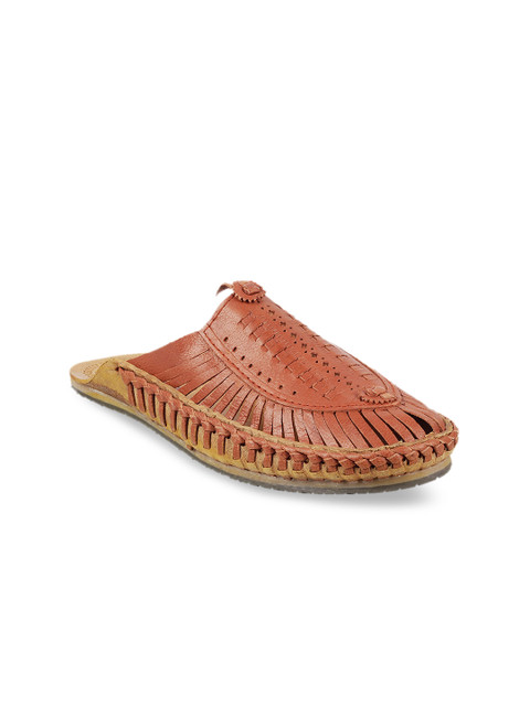 

Mochi Men Tan Brown Leather Sandals