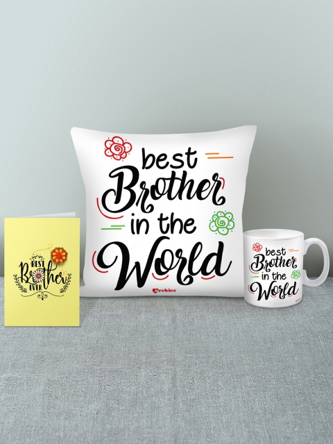 

Archies White & Yellow Rakshabandhan Combo Gift Set