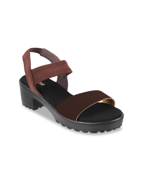 

Mochi Girls Brown Solid Heels