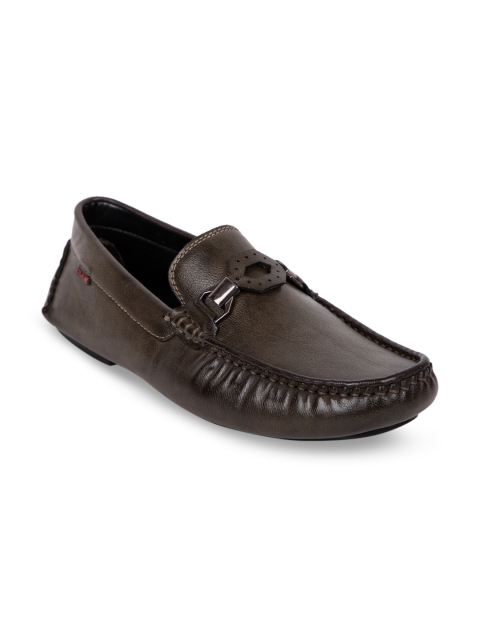 

Duke Men Olive Brown Loafers