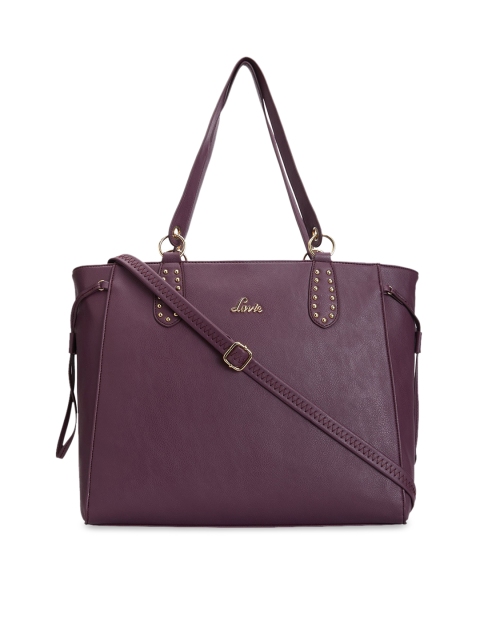 

Lavie Women Purple Solid Shoulder Bag