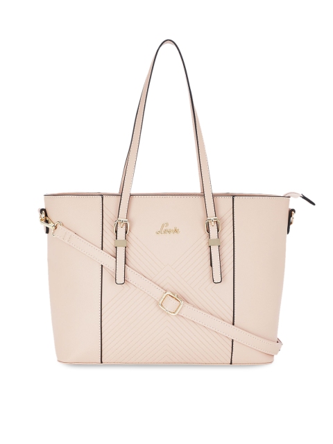

Lavie Beige Solid Shoulder Bag