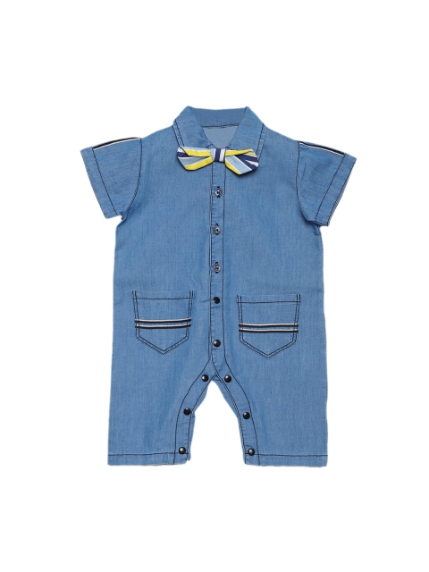 

AJ DEZINES Boys Blue Romper