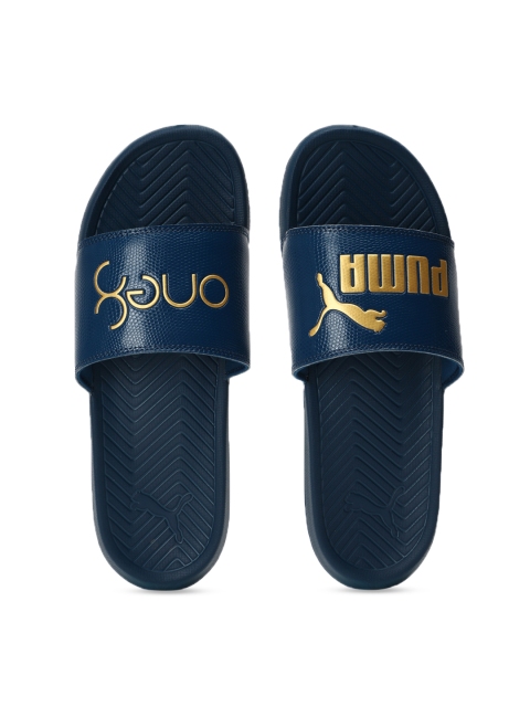 

Puma Unisex Navy Blue Printed Room Slippers