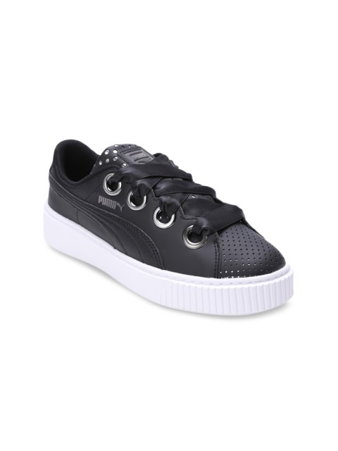 

Puma Women Black Platform Kiss Ath Lux Wn'sSneakers