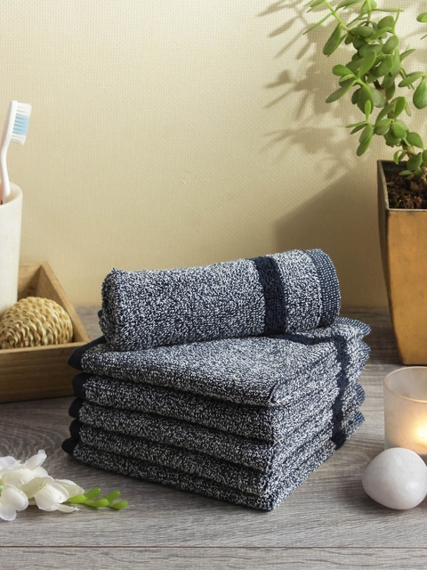 

Softweave Blue Set of 6 480 GSM Solid Face Towels