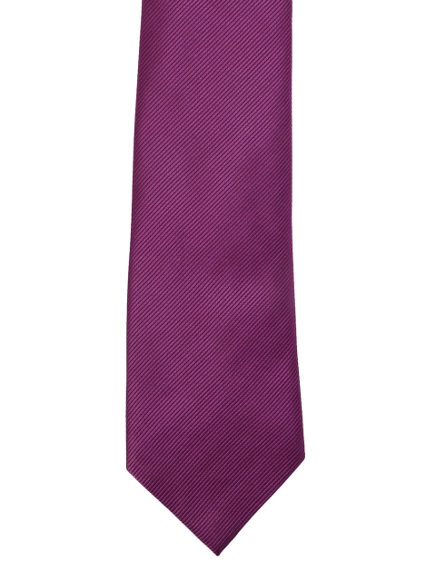 

Calvadoss Purple Solid Broad Tie