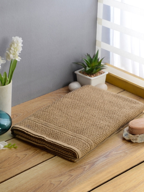 

Softweave Men Brown Patterned 350 GSM Bath Towel