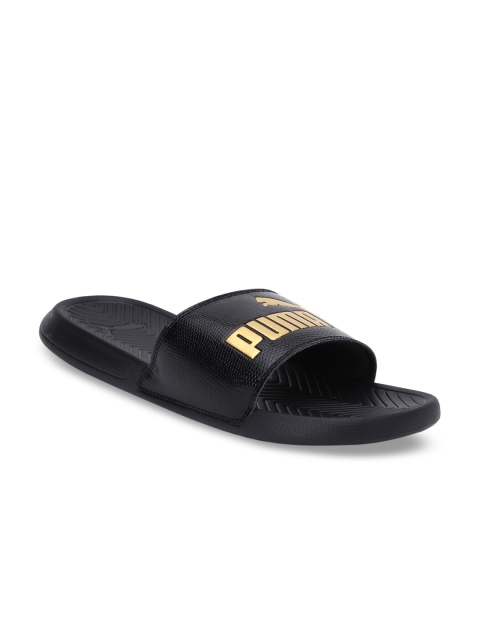

Puma Unisex Black Printed Slip-On