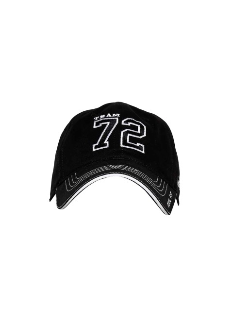 

Sportigoo Men Black Solid Baseball Cap