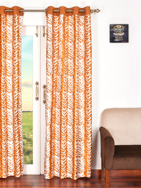 

Ariana Mustard Yellow Single Door Curtain