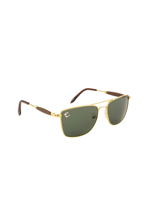 

Clark N Palmer Unisex Square Sunglasses CNP-SB-882, Green
