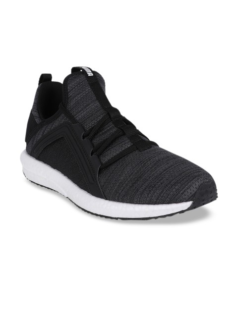 

Puma Women Black & Grey Textile Running Shoes