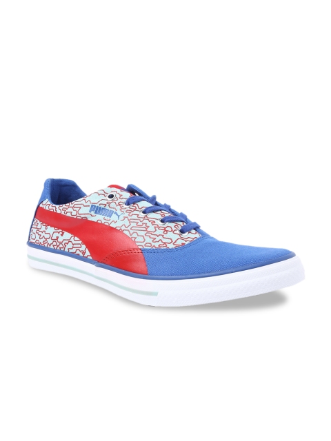 

Puma Men White Printed Rap Sneakers