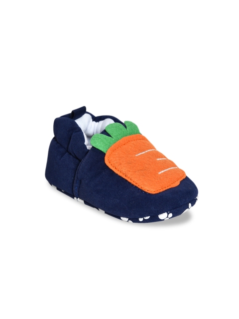 

Kiwi Boys Blue & Orange Colourblocked Booties