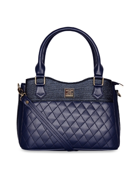

ESBEDA Blue Solid Handheld Bag