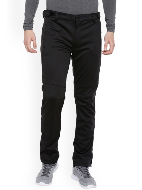

4F Men Black Regular Fit Solid Regular Trousers