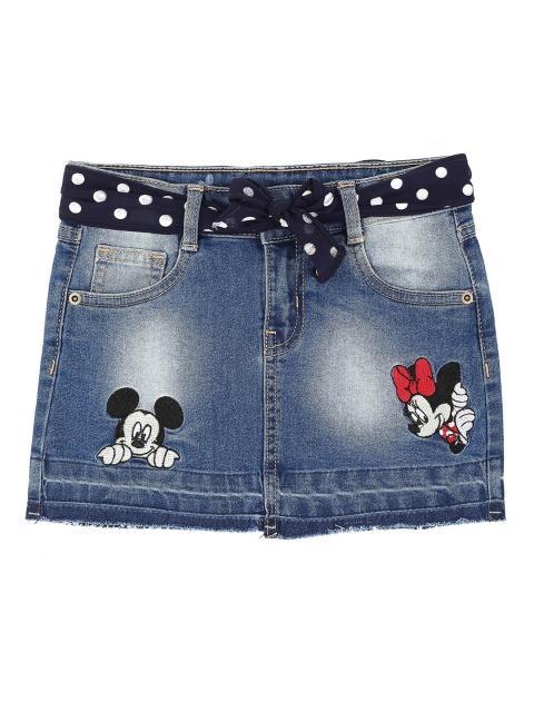 

Pantaloons Junior Girls Blue Denim Skirt