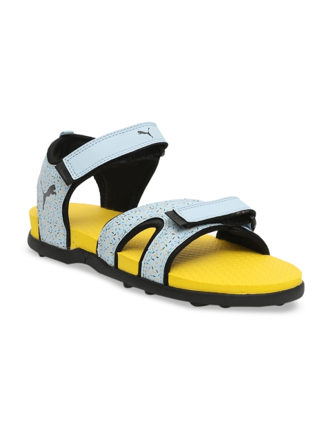 

Puma Unisex Blue Printed Sports Sandals