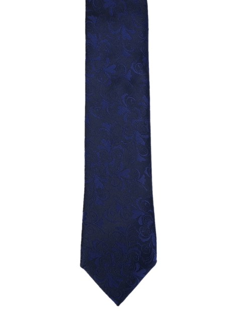

Calvadoss Men Blue Woven Design Broad Tie