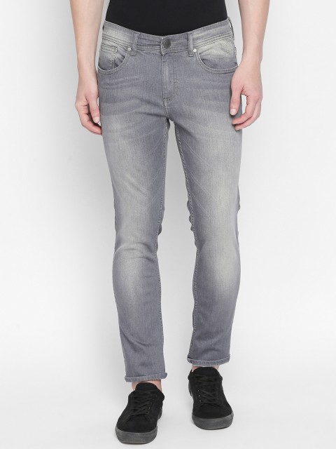 

Basics Men Grey Regular Fit Low-Rise Clean Look Stretchable Jeans