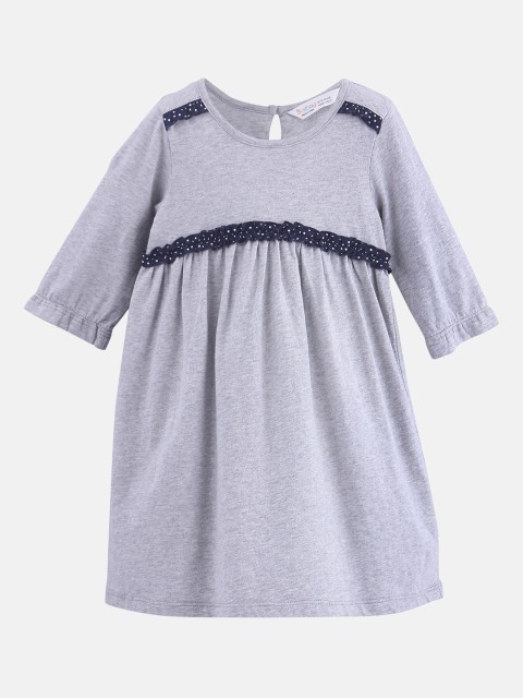 

Beebay Girls Grey T-shirt Dress