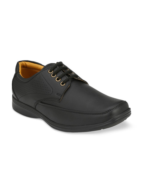 

Fentacia Men Black Formal Derbys