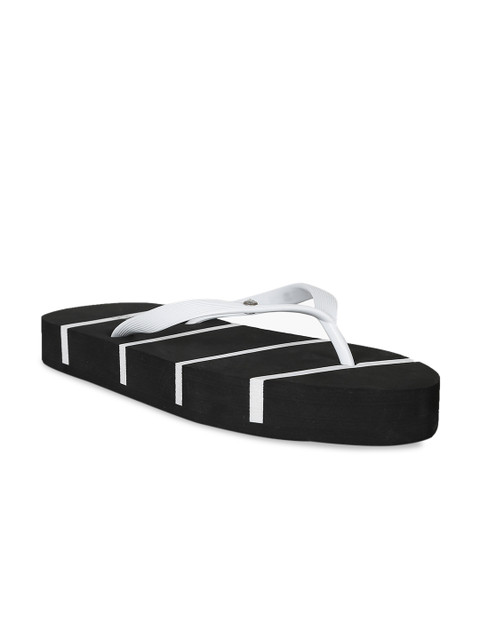 

Ginger by Lifestyle Women Black Striped Sandals