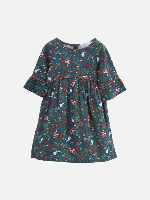 

Beebay Girls Green A-Line Dress