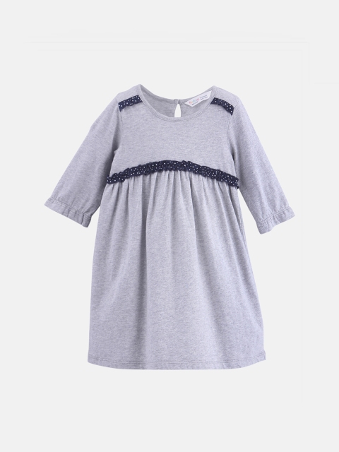 

Beebay Girls Grey T-shirt Dress