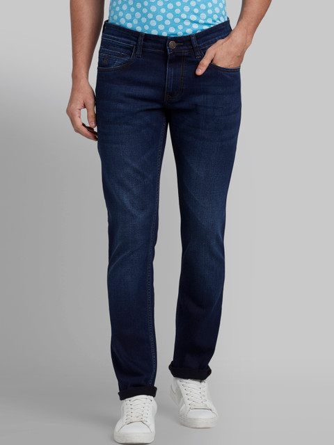 

Parx Men Blue Slim Fit Mid-Rise Clean Look Jeans