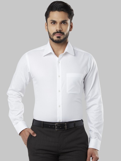 

Raymond Men White Regular Fit Solid Formal Shirt