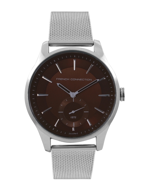 

French Connection Men Brown Analogue Watch