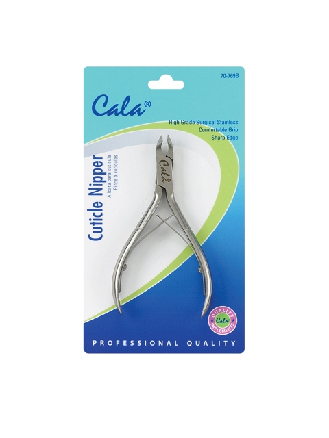 

Cala Silver-Toned Cuticle Nipper Cutter