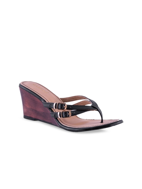 

MARCHE Women Black Solid Heels