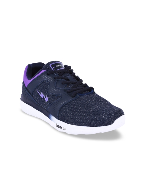 

Campus Women Navy Blue Mesh Running Shoes