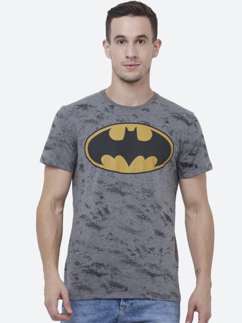 

Free Authority Men Grey Batman Printed T-shirt