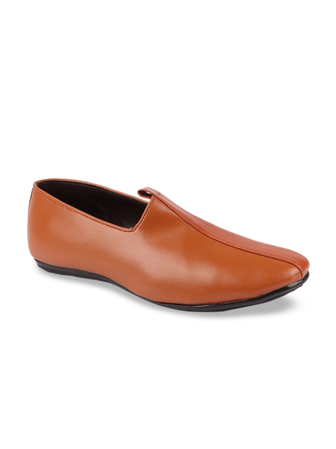 

FAUSTO Men Tan Brown Loafers
