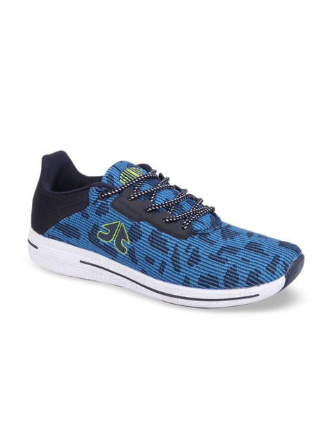 

OFF LIMITS Men Navy Blue Mesh Mid-Top Training or Gym Shoes