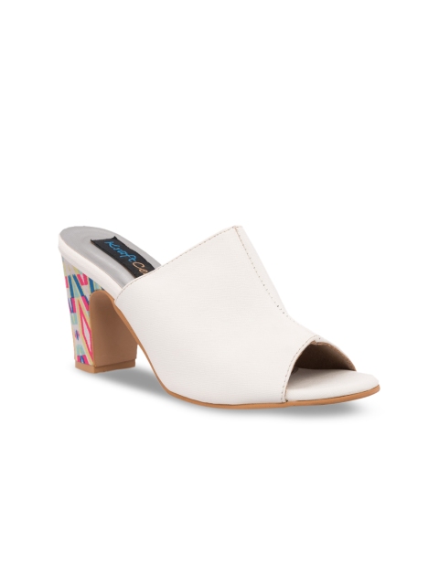 

Kraft Cellar Women White Solid Heels