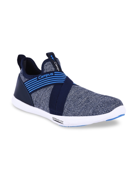 

Campus Women Blue Mesh Running Shoes