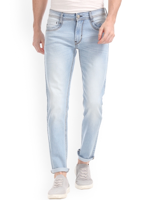 

RUF & TUF Men Blue Slim Fit Mid-Rise Clean Look Stretchable Jeans