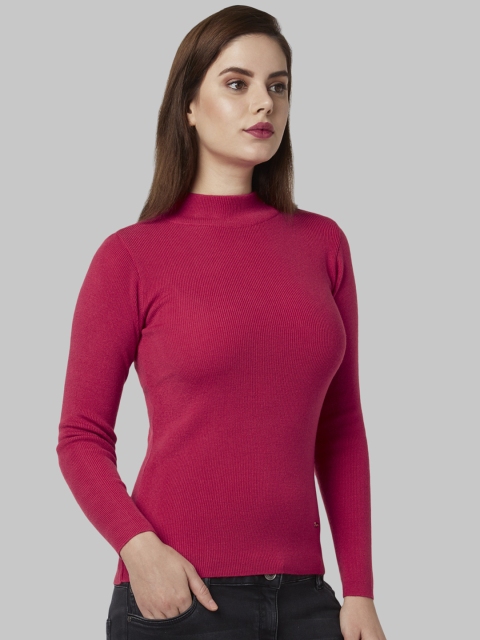 

Park Avenue Woman Women Red Solid Sweater