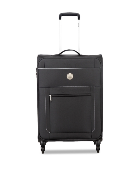 

DELSEY Unisex Black Soft Large Trolley Bag