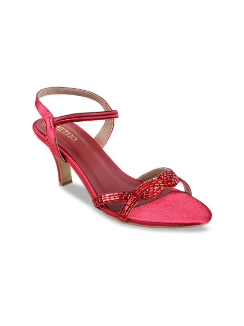 

Metro Women Maroon Solid Stiletto Heels
