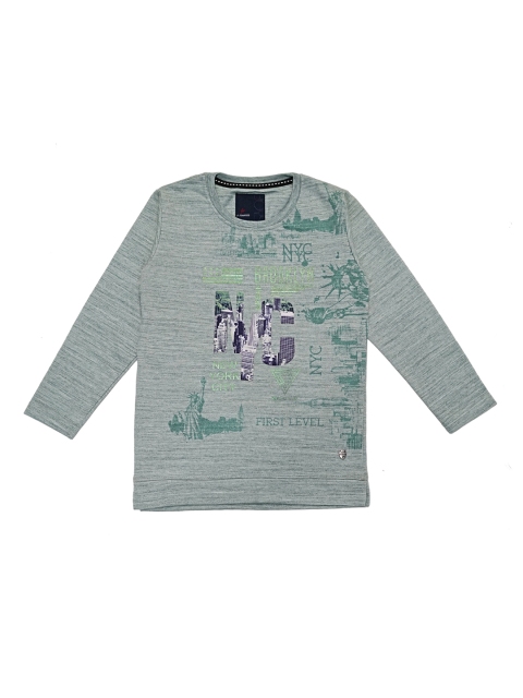 

Lil Tomatoes Boys Grey & Green Printed Sweatshirt