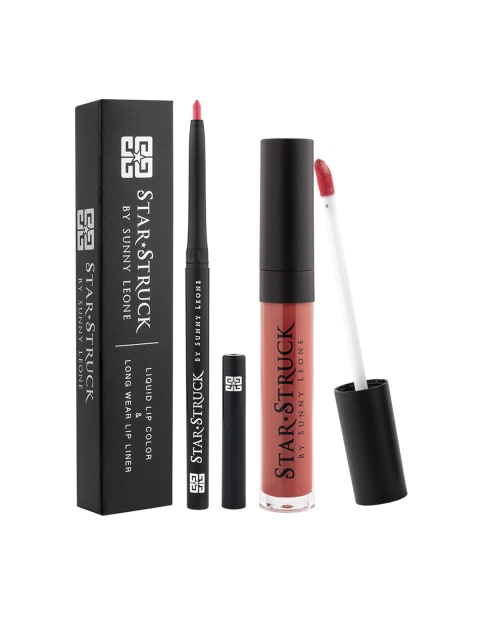 

STAR STRUCK BY SUNNY LEONE Women Baby Doll Lip Kit, Pink